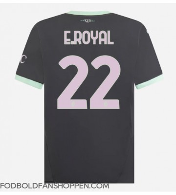 AC Milan Emerson Royal #22 Tredjetrøje 2024-25 Kortærmet